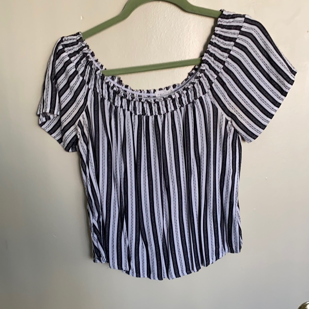 Off the shoulder top!